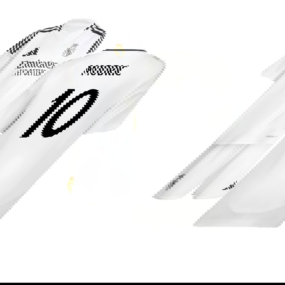 2024-2025 Real Madrid Home Mini Kit (Modric 10)