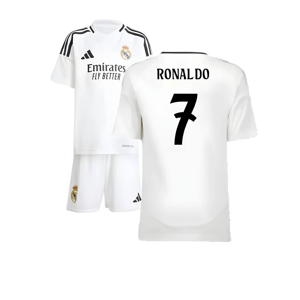 2024-2025 Real Madrid Home Mini Kit (Ronaldo 7)