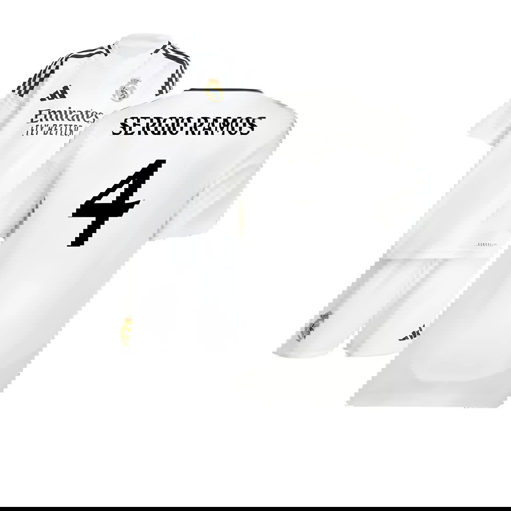 2024-2025 Real Madrid Home Mini Kit (Sergio Ramos 4)