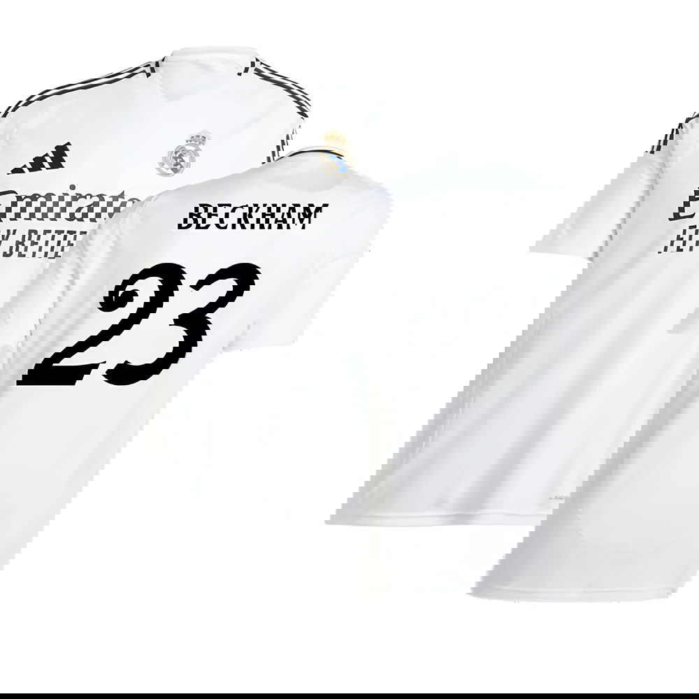 2024-2025 Real Madrid Home Shirt (Beckham 23)