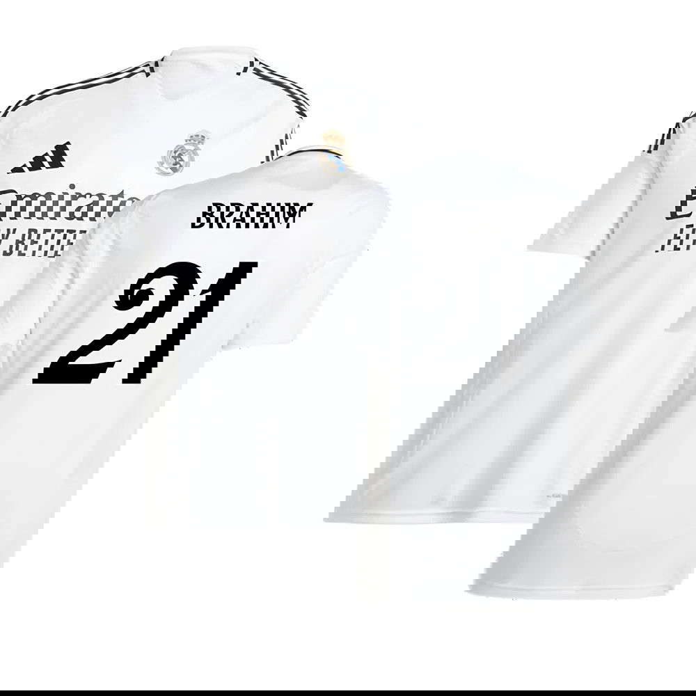 2024-2025 Real Madrid Home Shirt (Brahim 21)