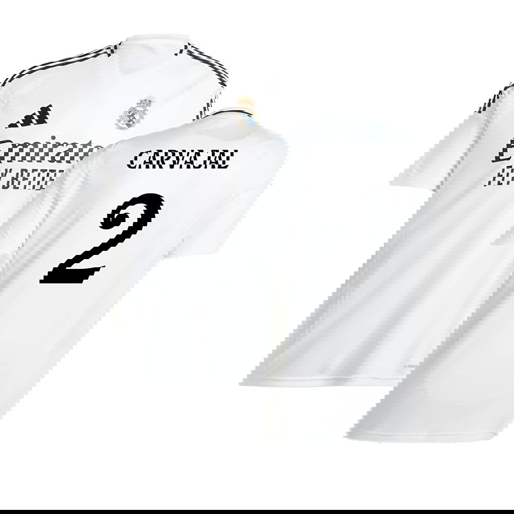 2024-2025 Real Madrid Home Shirt (Carvajal 2)
