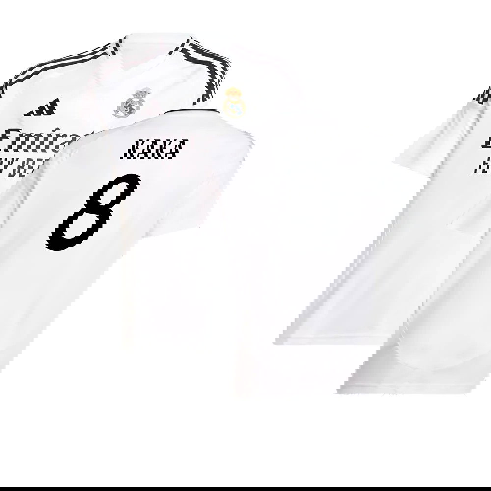 2024-2025 Real Madrid Home Shirt (Kids) (Kaka 8)