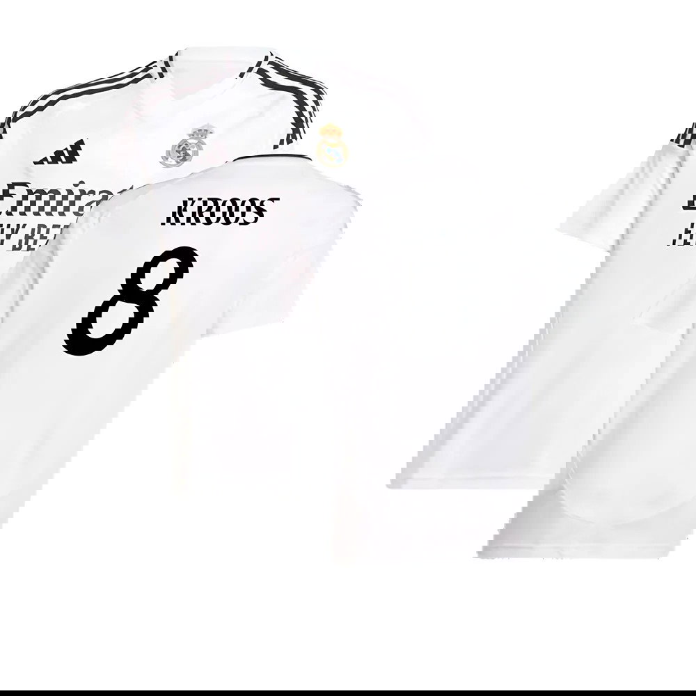 2024-2025 Real Madrid Home Shirt (Kids) (Kroos 8)