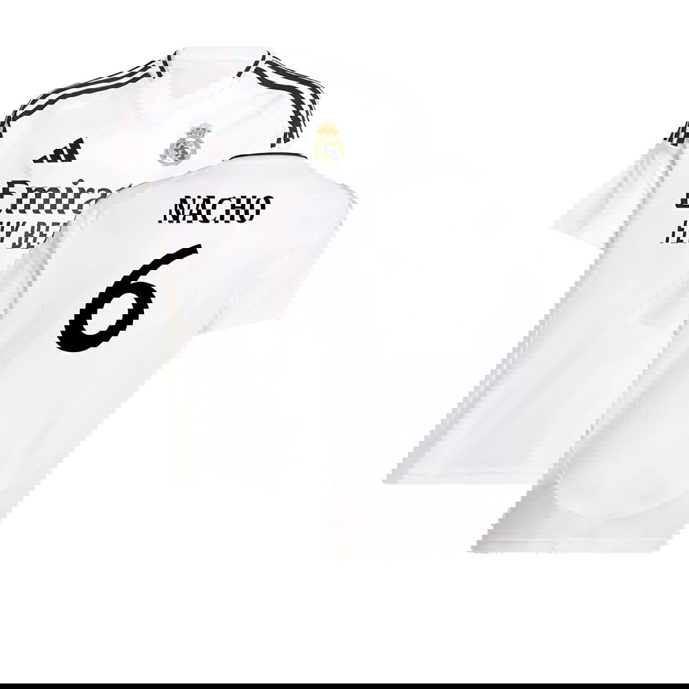 2024-2025 Real Madrid Home Shirt (Kids) (Nacho 6)
