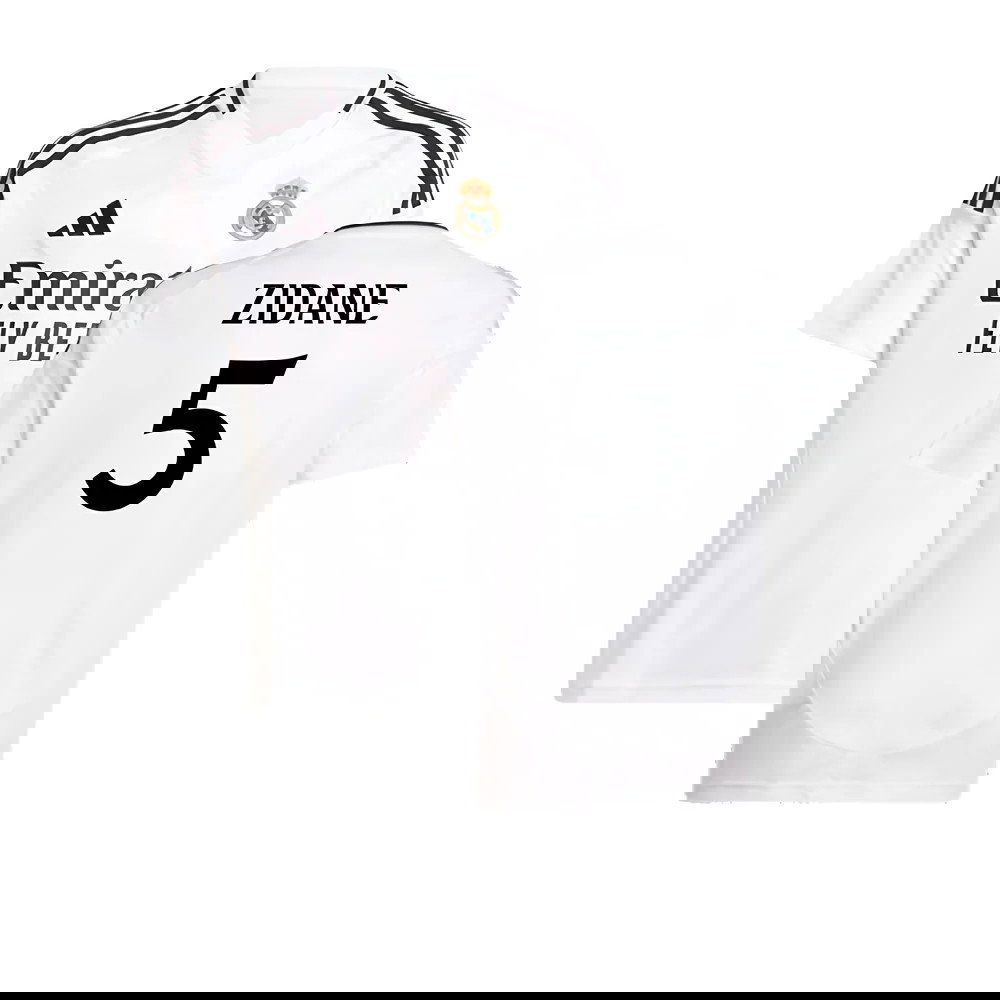 2024-2025 Real Madrid Home Shirt (Kids) (Zidane 5)