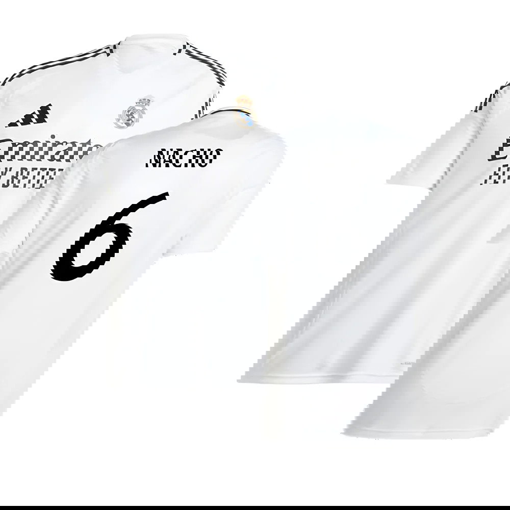 2024-2025 Real Madrid Home Shirt (Nacho 6)