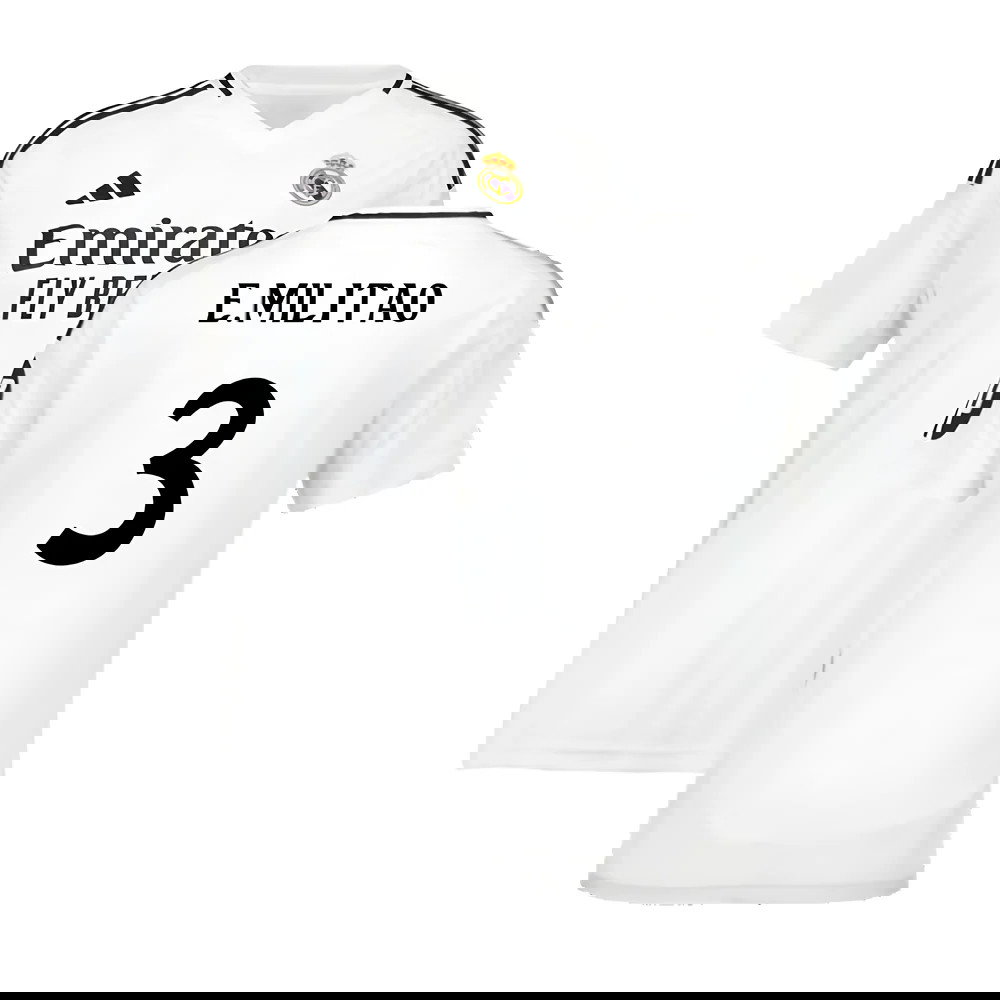 2024-2025 Real Madrid Home Shirt (Womens) (E.Militao 3)