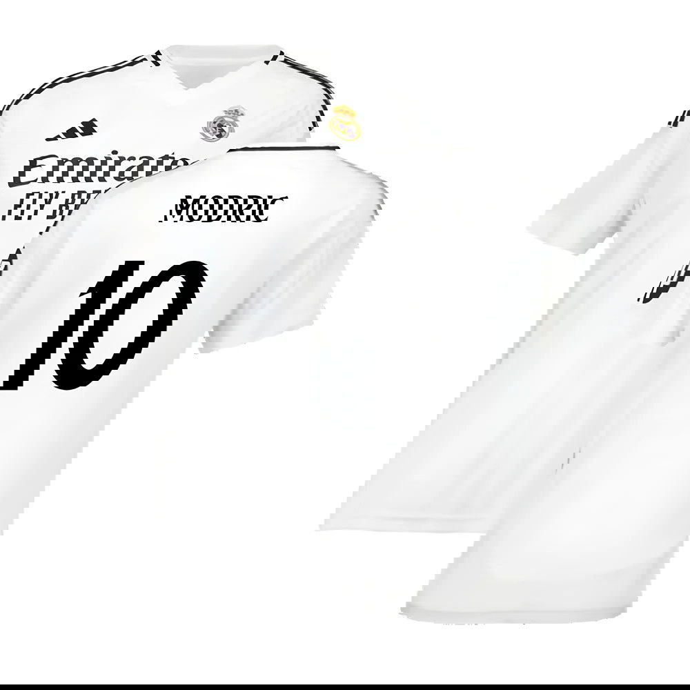 2024-2025 Real Madrid Home Shirt (Womens) (Modric 10)