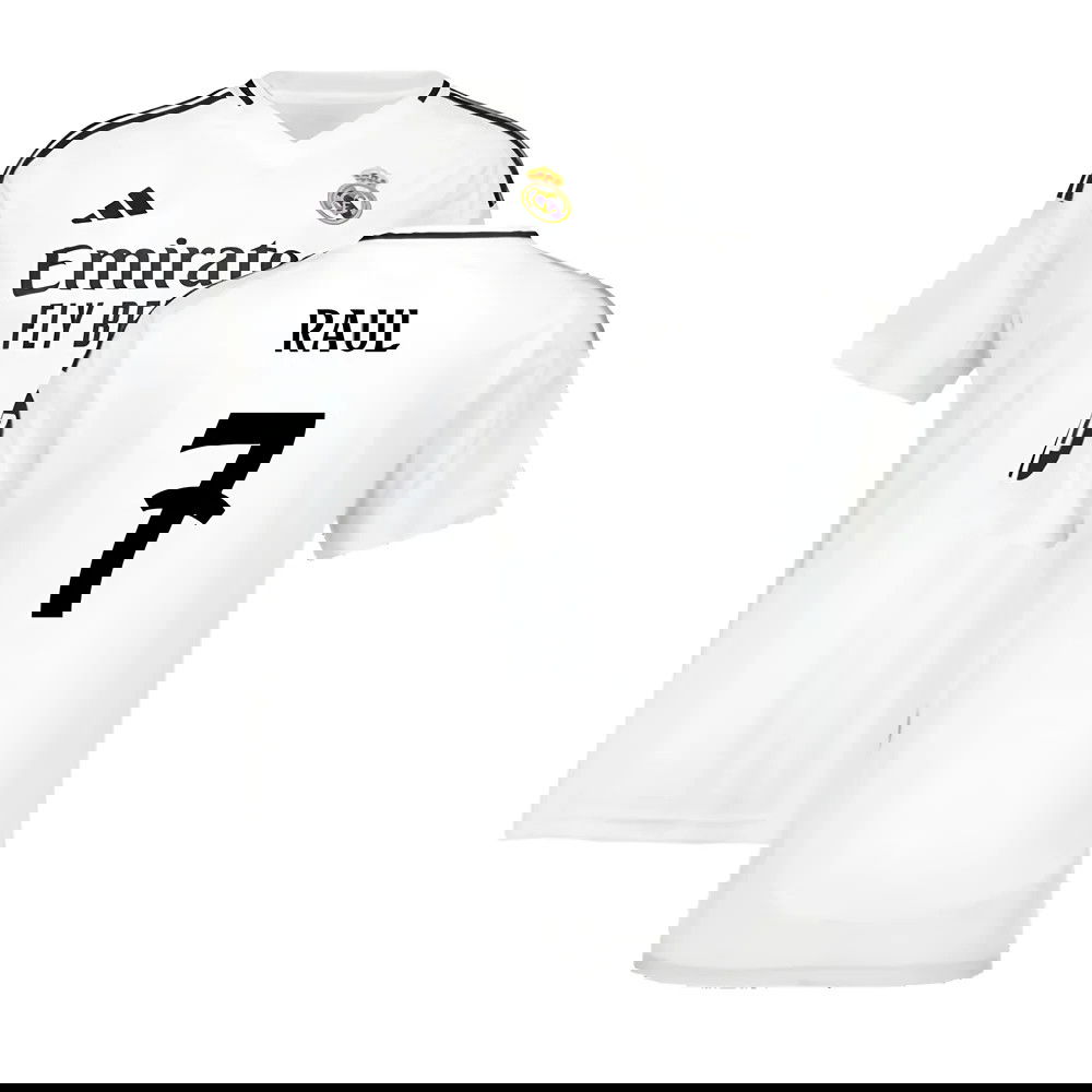 2024-2025 Real Madrid Home Shirt (Womens) (Raul 7)