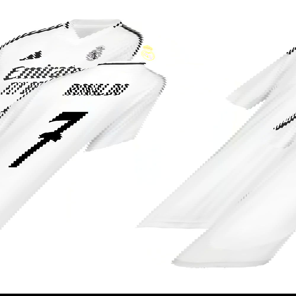 2024-2025 Real Madrid Home Shirt (Womens) (Ronaldo 7)
