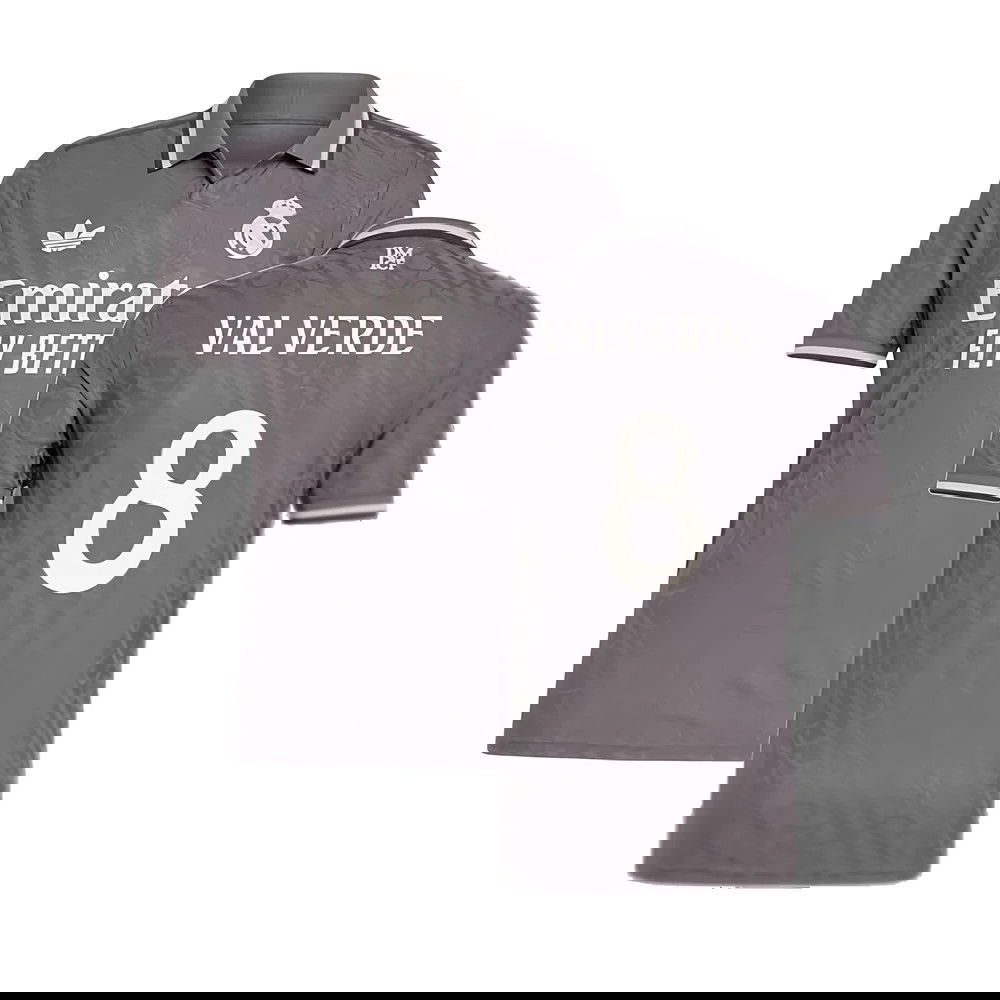 2024-2025 Real Madrid Third Shirt (Valverde 8)