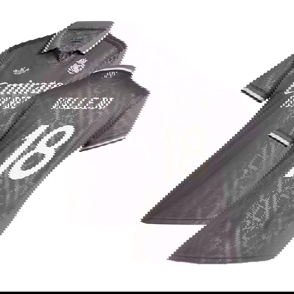 2024-2025 Real Madrid Third Shirt (Womens) (Vallejo 18)