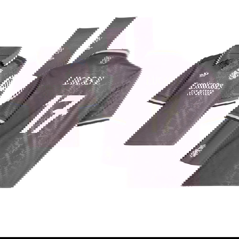 2024-2025 Real Madrid Third Youth Kit (Lucas V. 17)