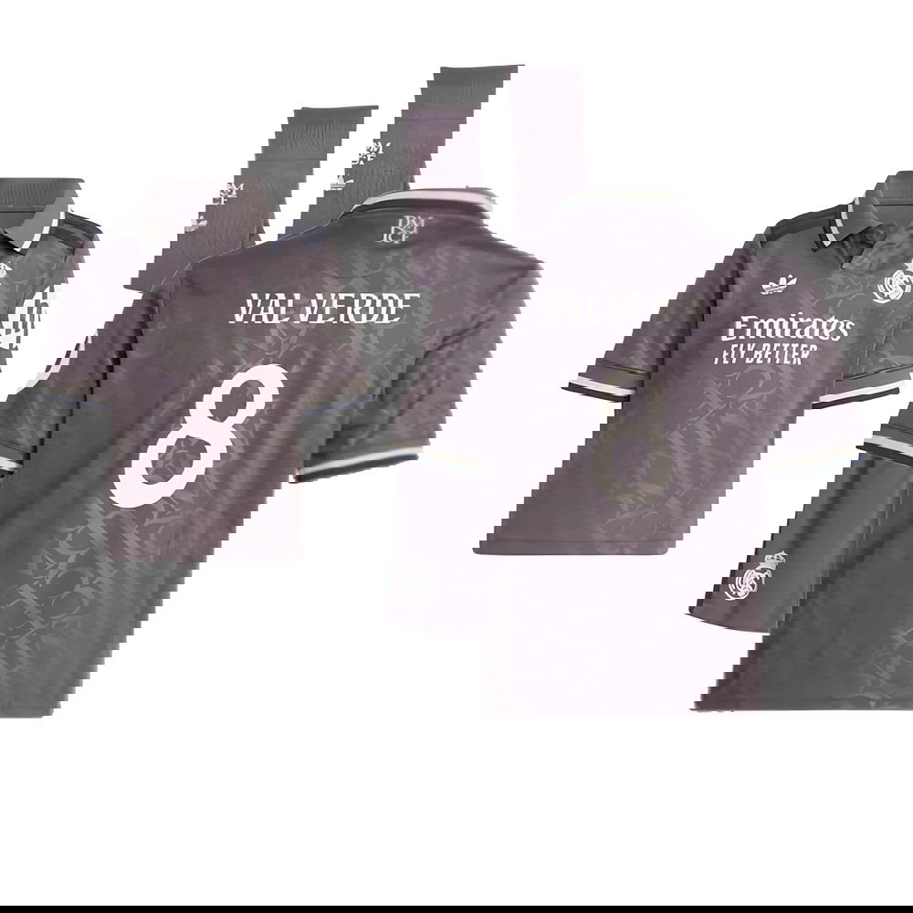 2024-2025 Real Madrid Third Youth Kit (Valverde 8)