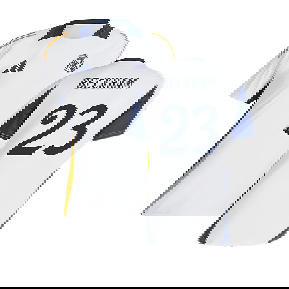 2024-2025 Real Madrid Training Shirt (White) (Beckham 23)
