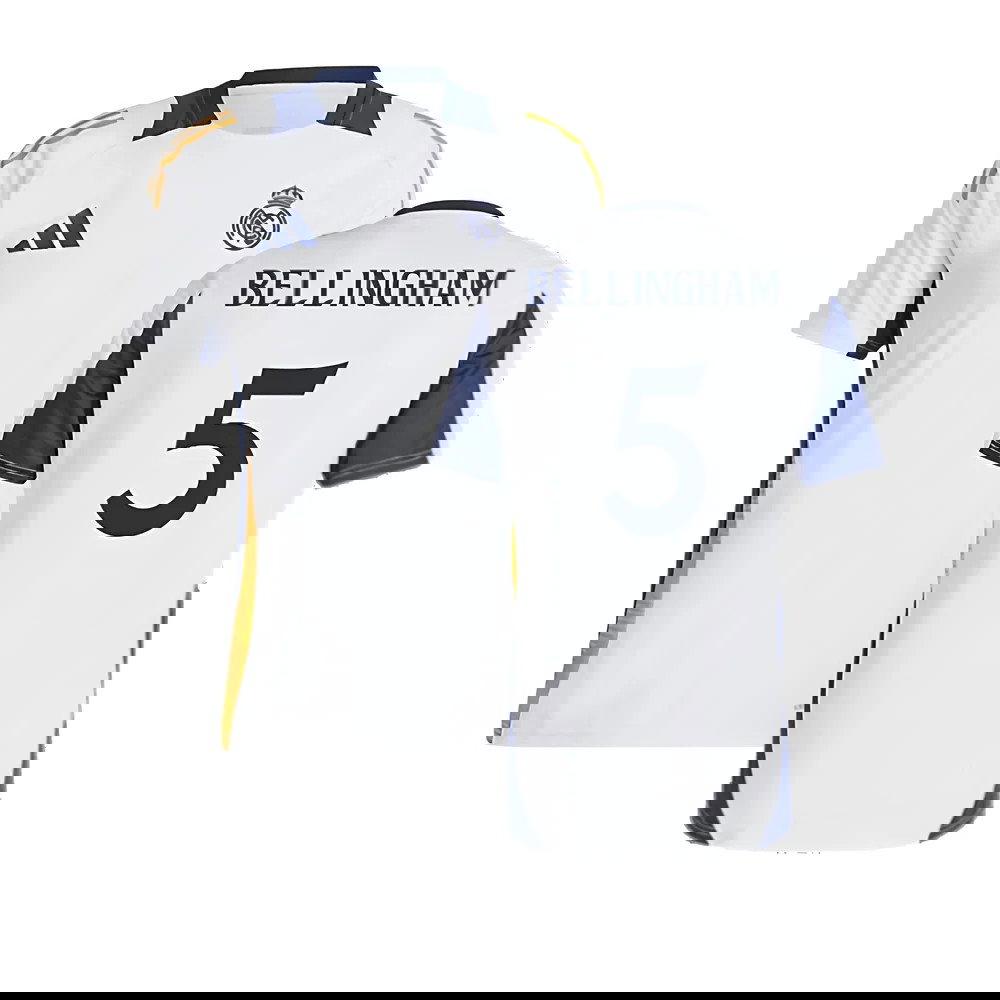 2024-2025 Real Madrid Training Shirt (White) (Bellingham 5)