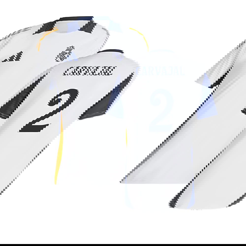 2024-2025 Real Madrid Training Shirt (White) (Carvajal 2)