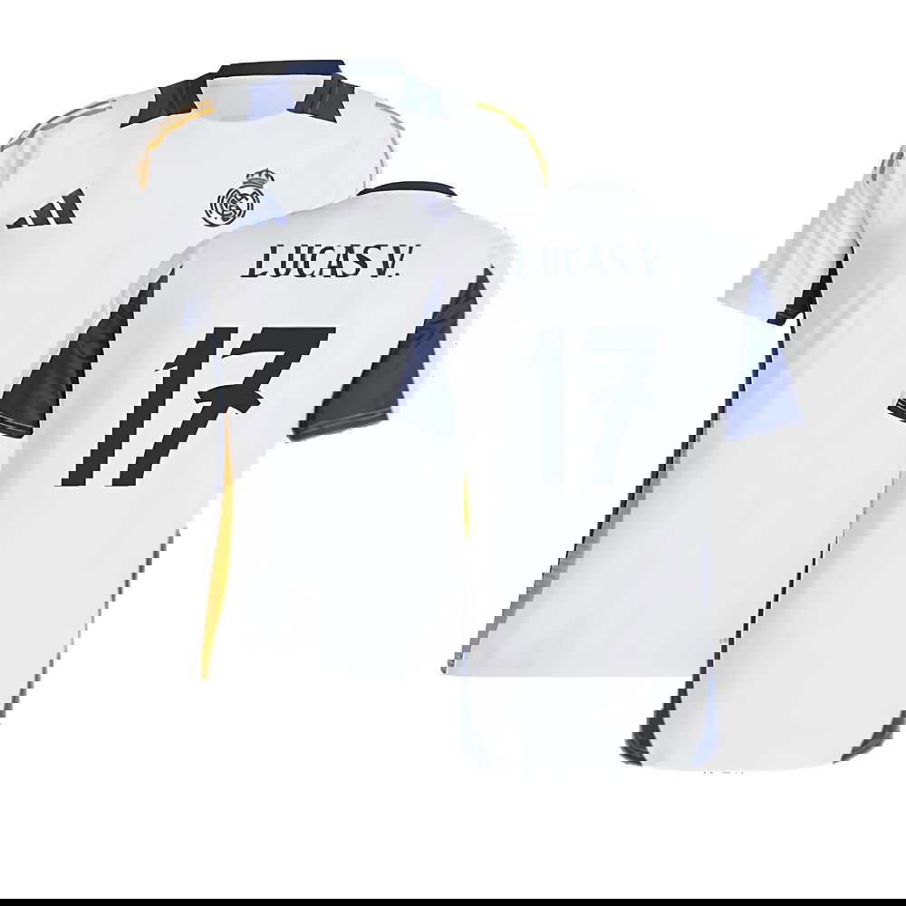 2024-2025 Real Madrid Training Shirt (White) (Lucas V. 17)
