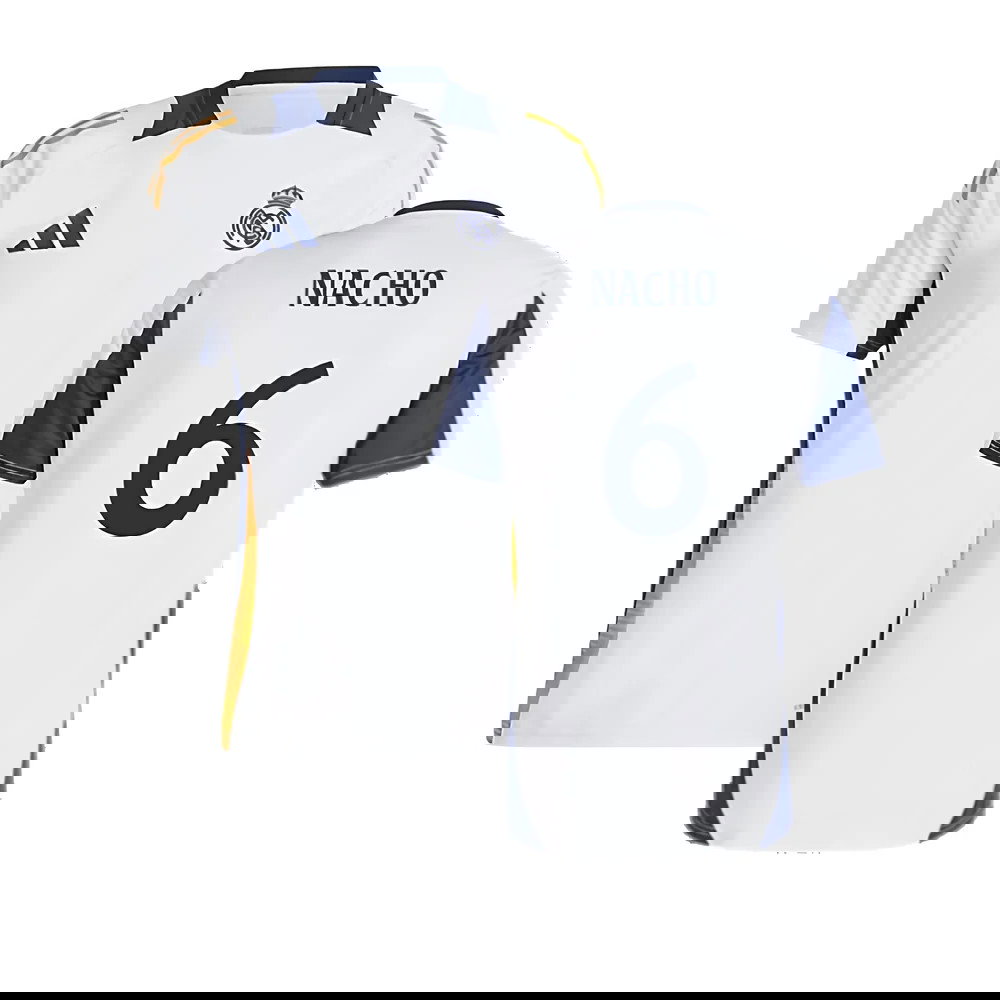 2024-2025 Real Madrid Training Shirt (White) (Nacho 6)