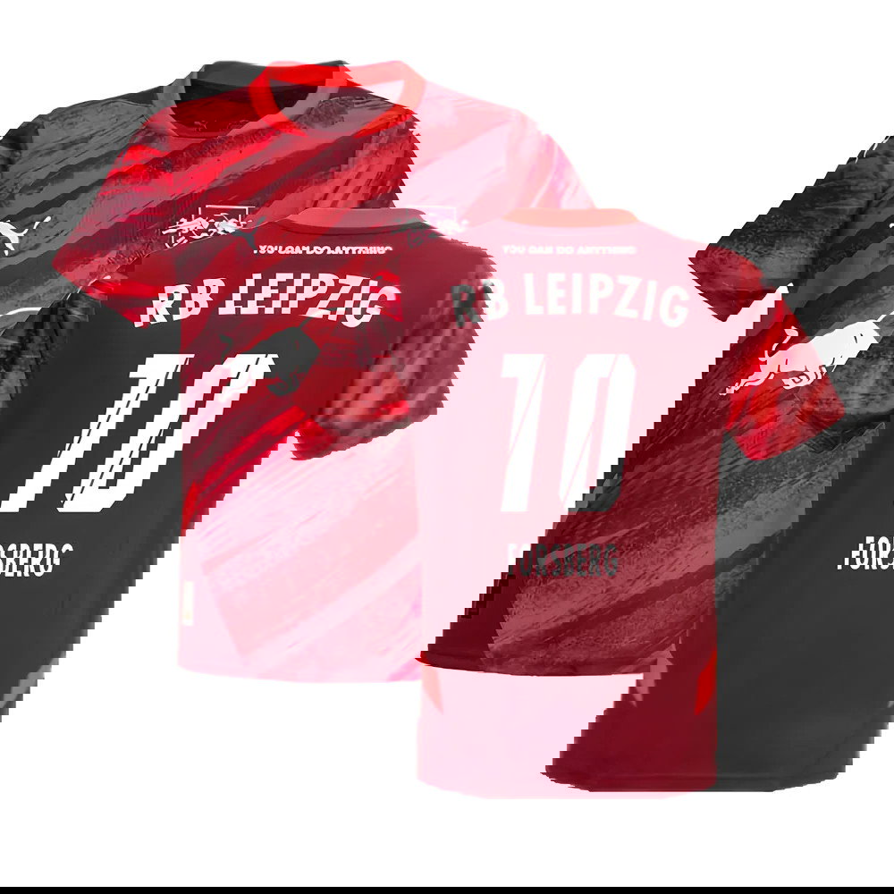 2024-2025 Red Bull Leipzig Away Shirt (Kids) (Forsberg 10)
