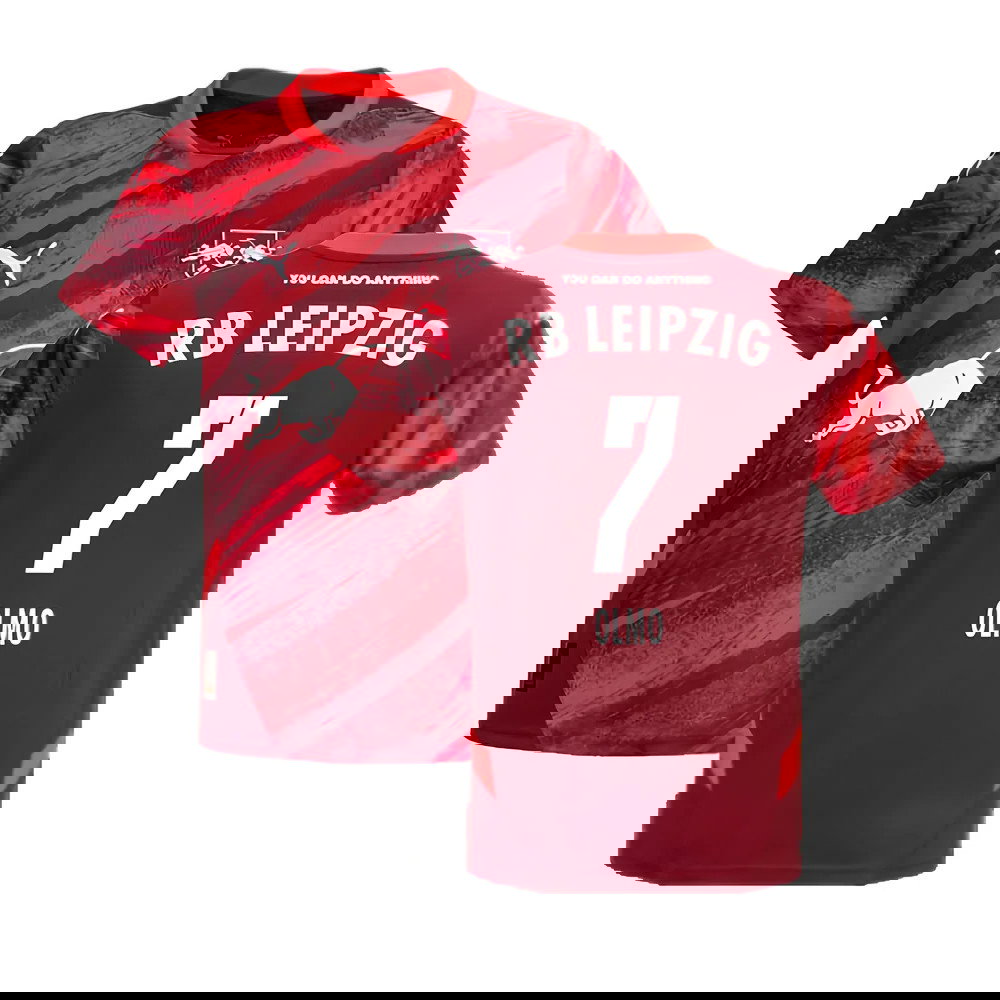 2024-2025 Red Bull Leipzig Away Shirt (Kids) (Olmo 7)