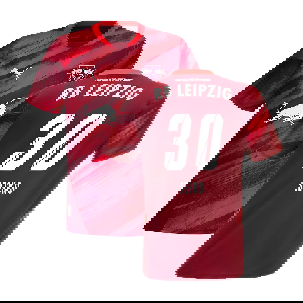 2024-2025 Red Bull Leipzig Away Shirt (Sesko 30)
