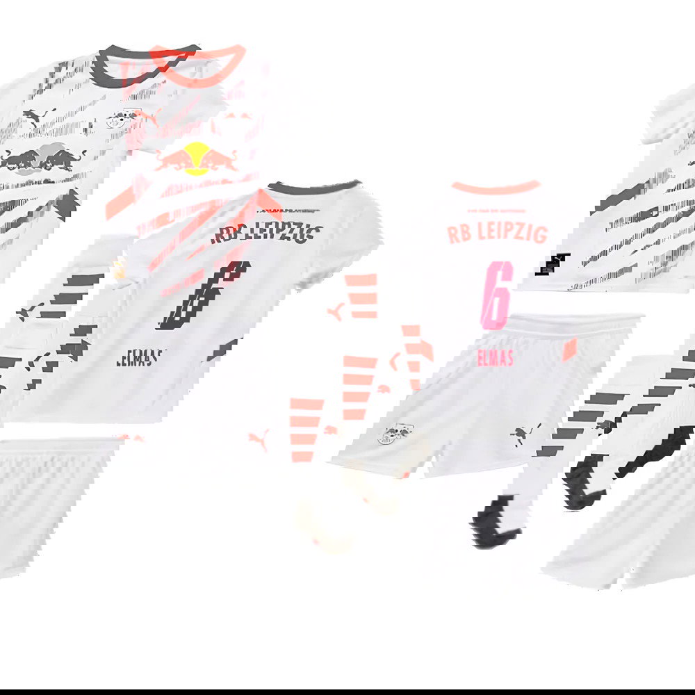 2024-2025 Red Bull Leipzig Home Mini Kit (Elmas 6)