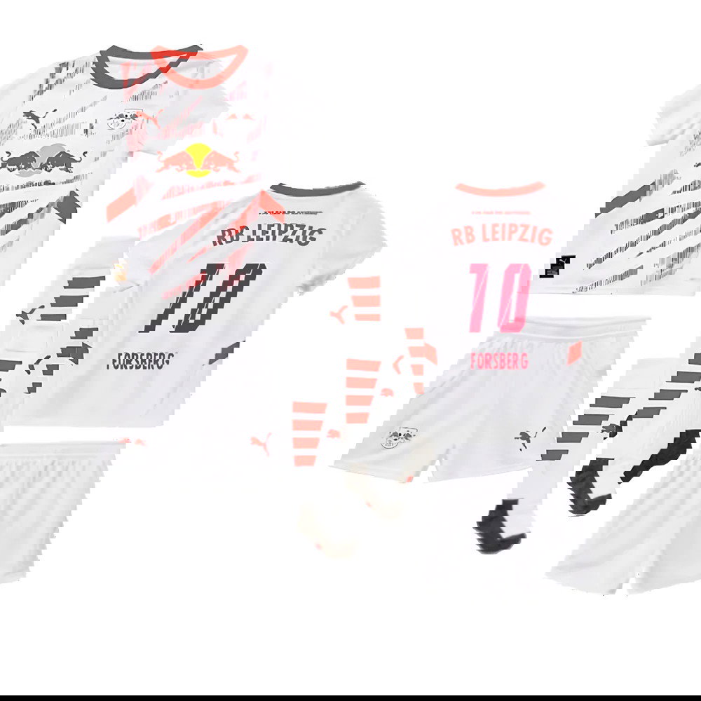 2024-2025 Red Bull Leipzig Home Mini Kit (Forsberg 10)