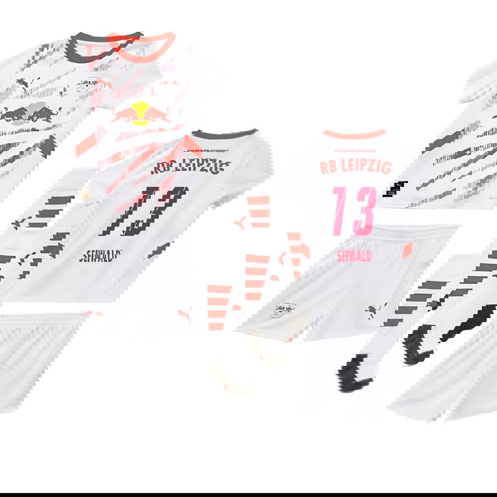 2024-2025 Red Bull Leipzig Home Mini Kit (Seiwald 13)