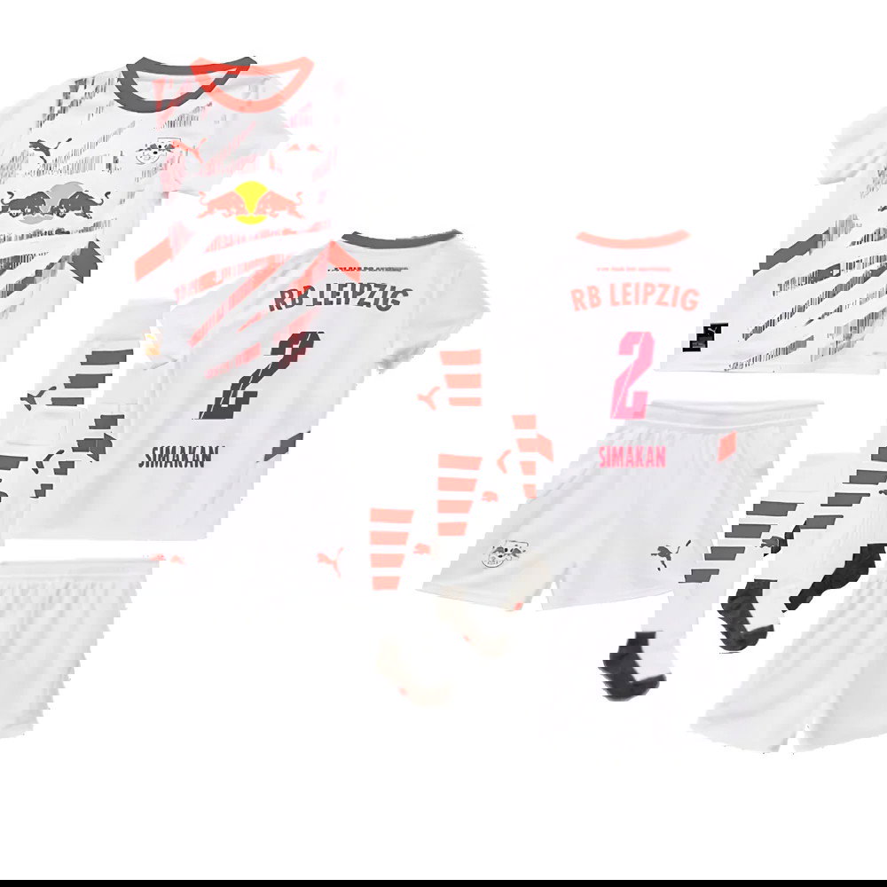 2024-2025 Red Bull Leipzig Home Mini Kit (Simakan 2)
