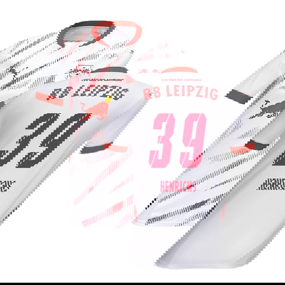 2024-2025 Red Bull Leipzig Home Shirt (Henrichs 39)