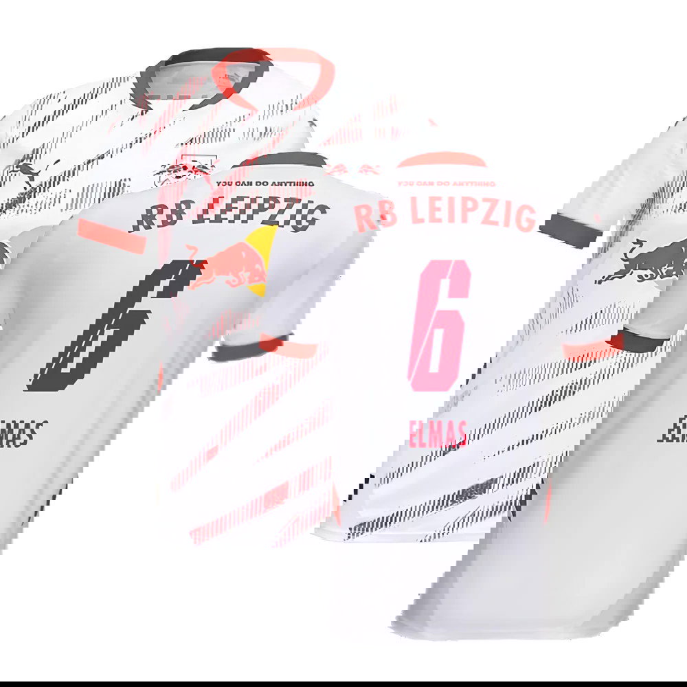 2024-2025 Red Bull Leipzig Home Shirt (Kids) (Elmas 6)