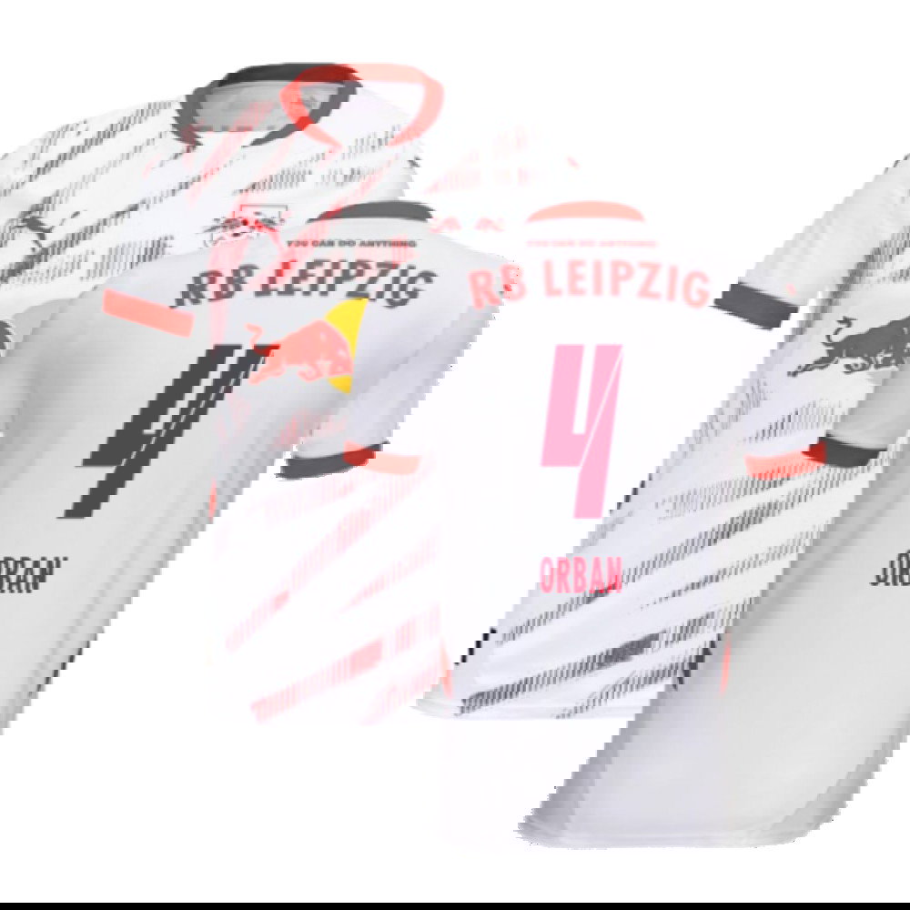 2024-2025 Red Bull Leipzig Home Shirt (Kids) (Orban 4)