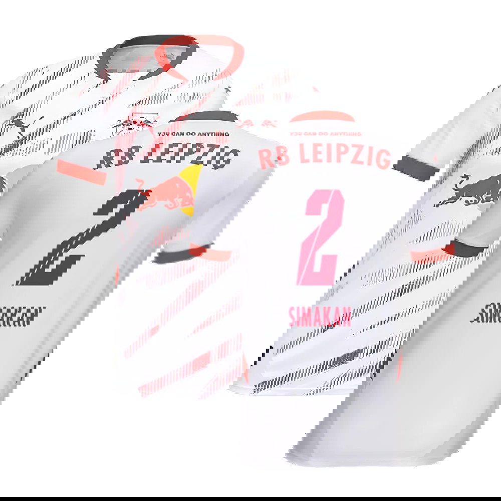 2024-2025 Red Bull Leipzig Home Shirt (Kids) (Simakan 2)