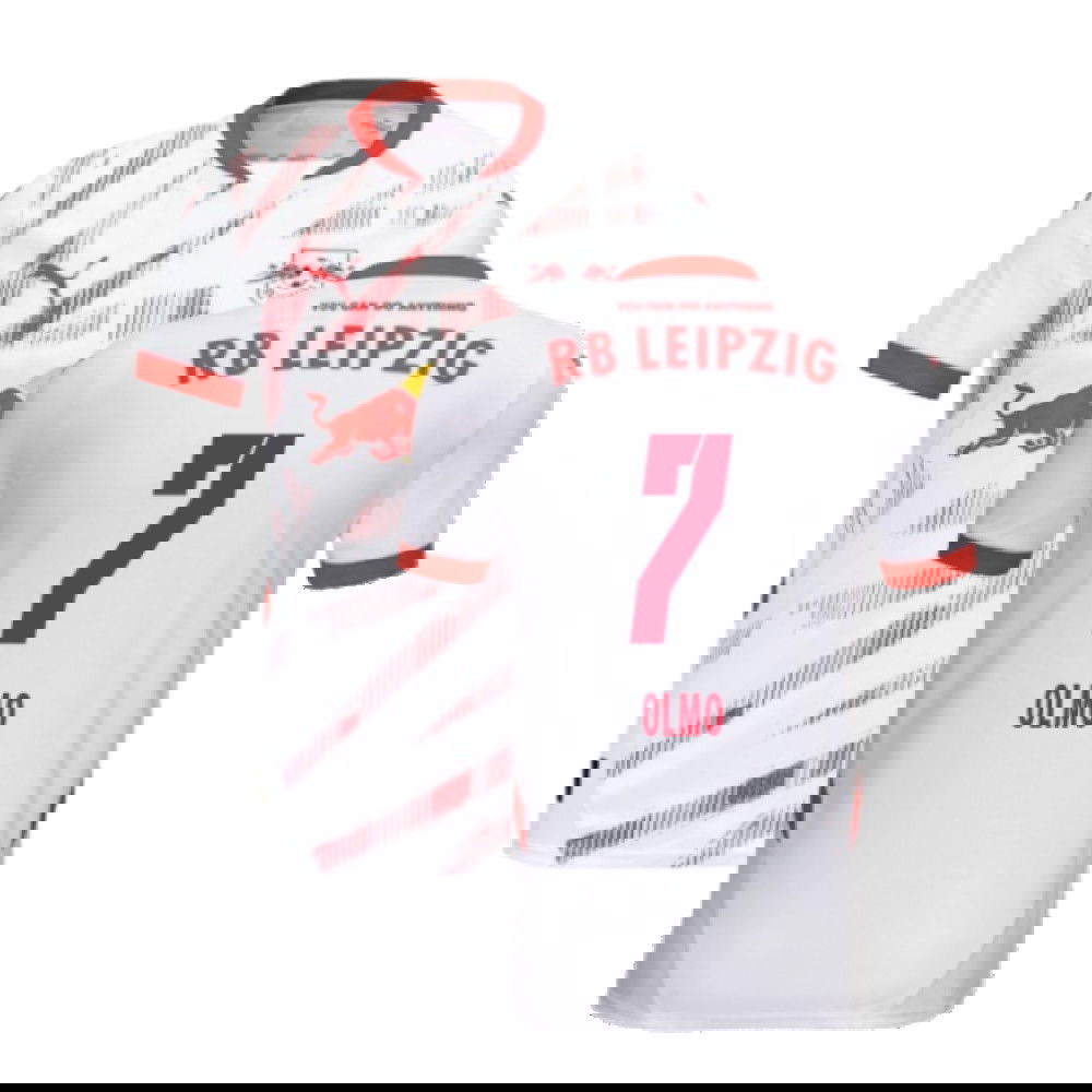 2024-2025 Red Bull Leipzig Home Shirt (Olmo 7)