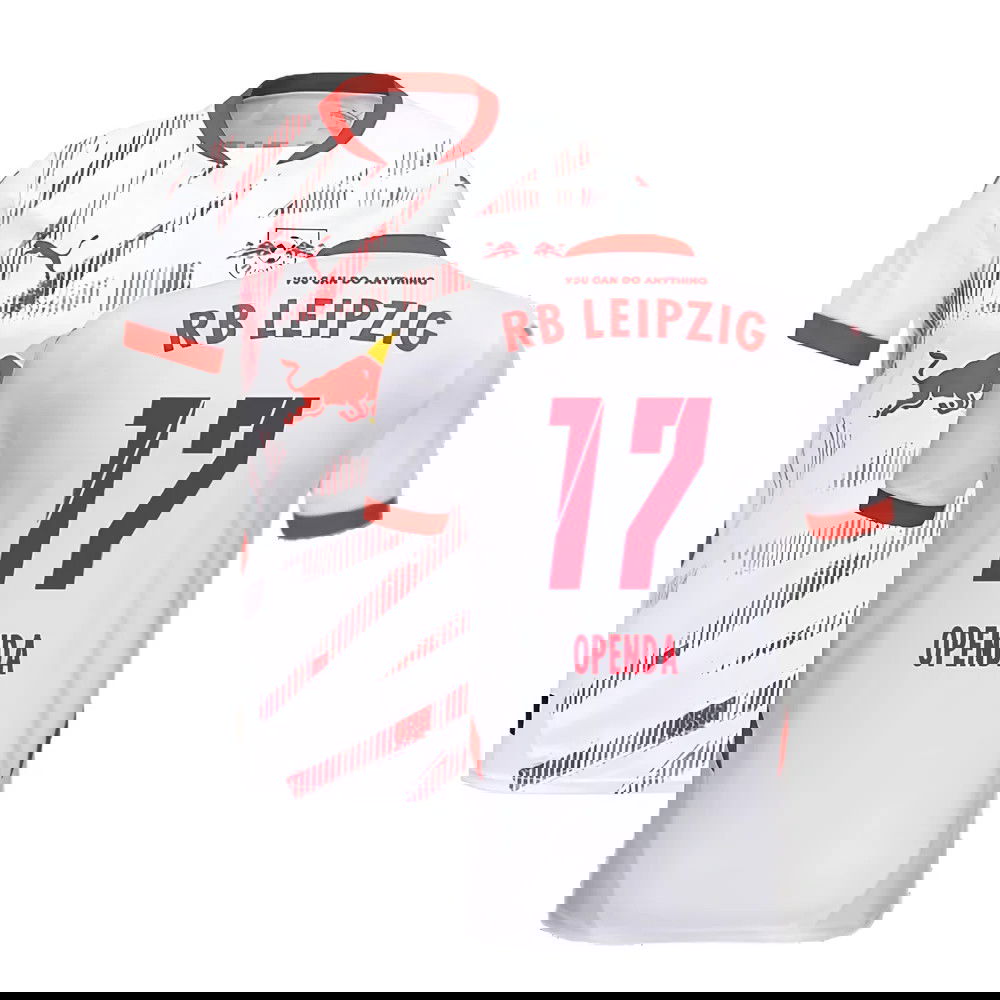 2024-2025 Red Bull Leipzig Home Shirt (Openda 17)