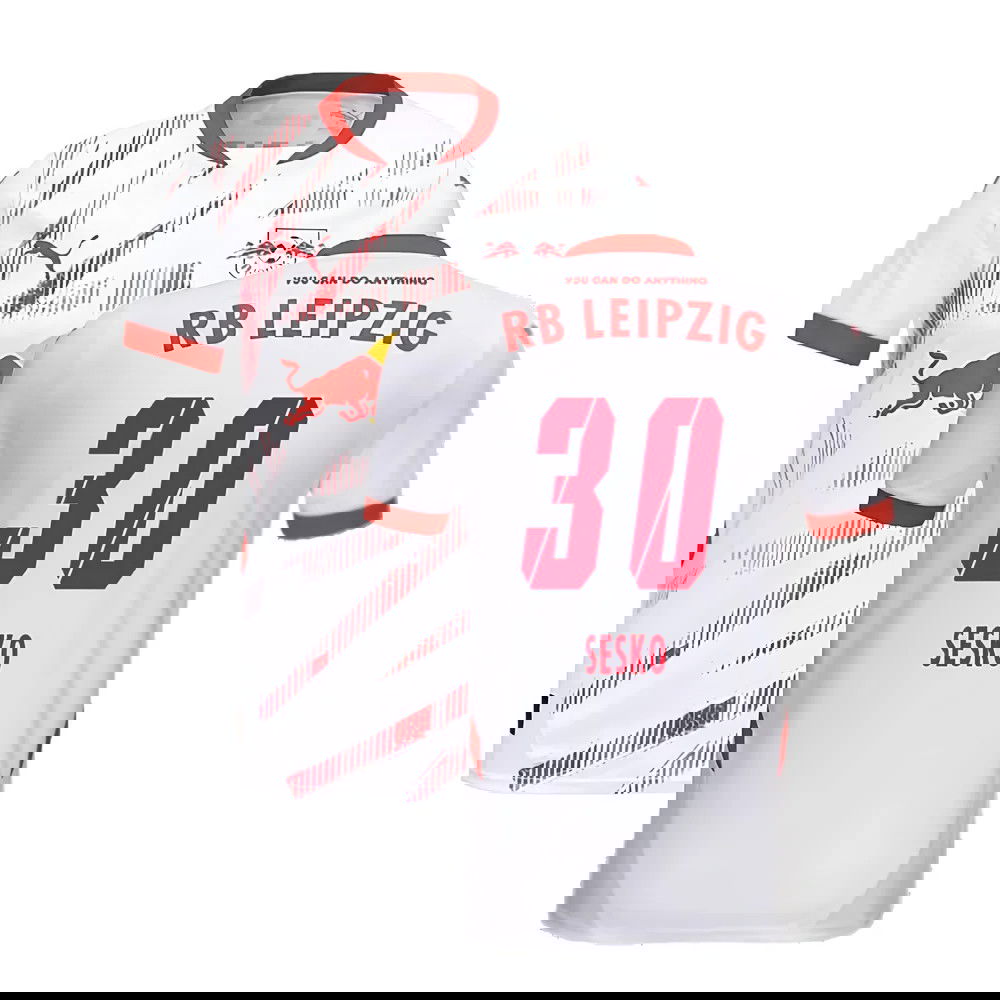 2024-2025 Red Bull Leipzig Home Shirt (Sesko 30)
