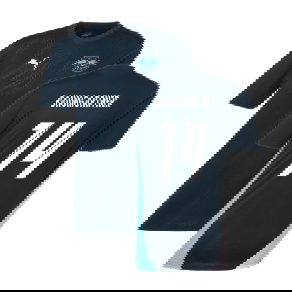 2024-2025 Red Bull Leipzig Training Shirt (Dark Night) (Baumgartner 14)
