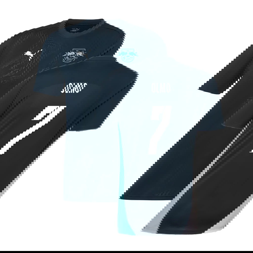 2024-2025 Red Bull Leipzig Training Shirt (Dark Night) (Olmo 7)