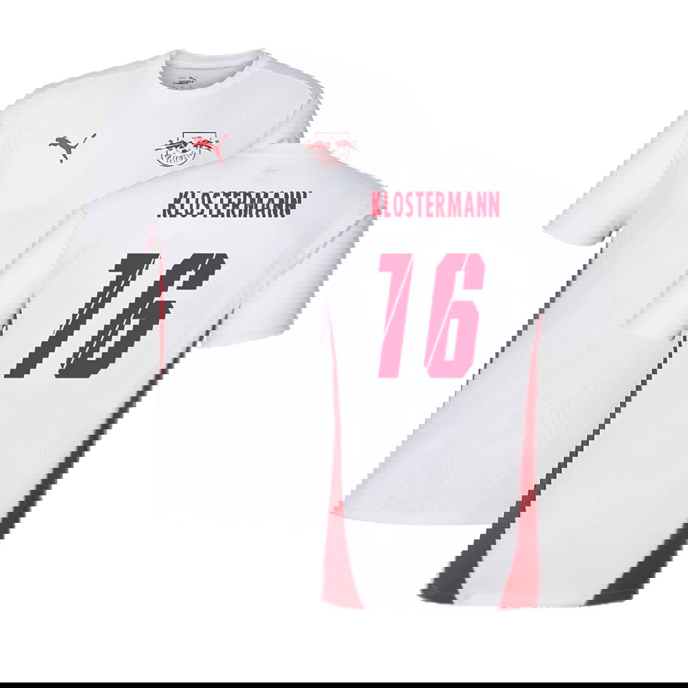2024-2025 Red Bull Leipzig Training Shirt (White) (Klostermann 16)