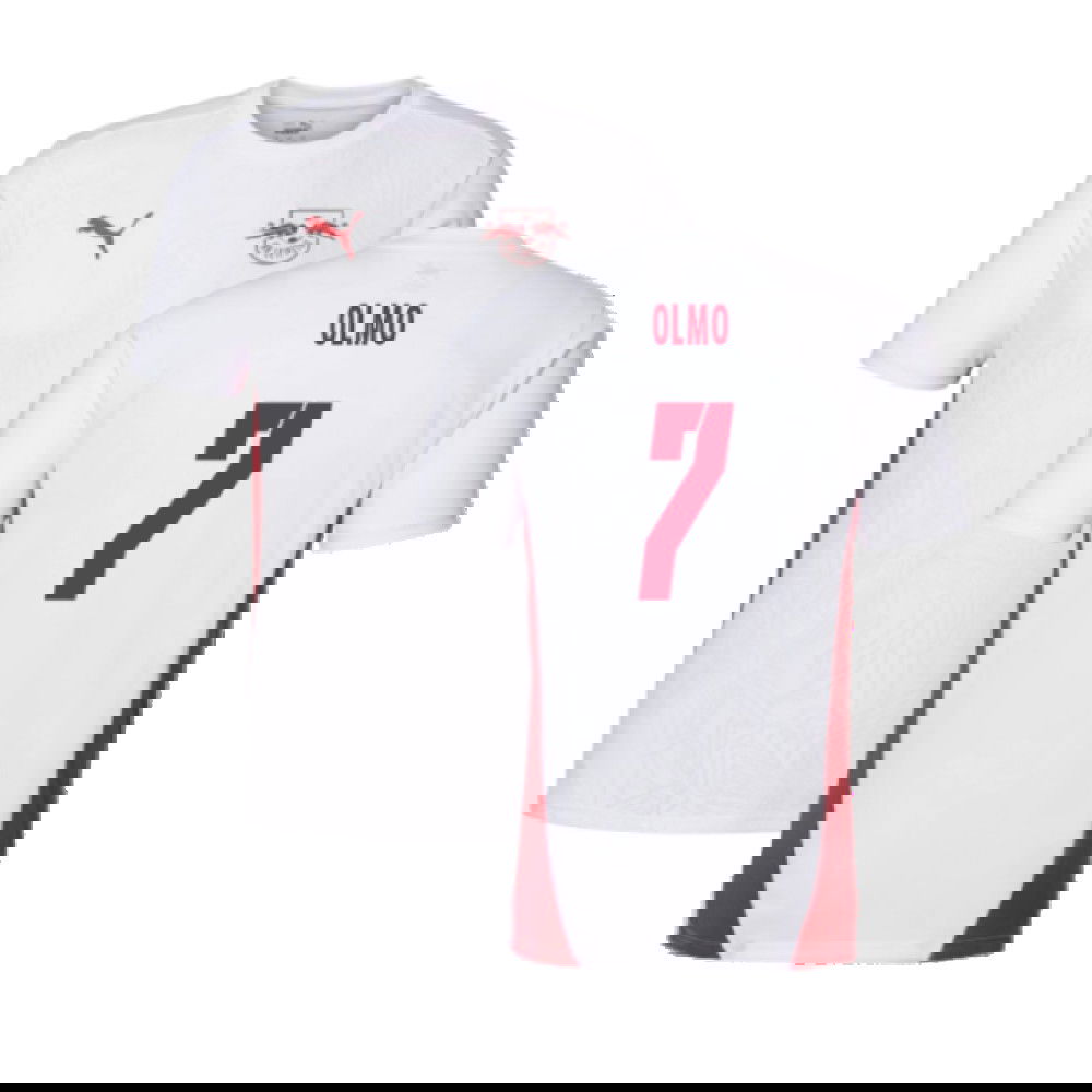 2024-2025 Red Bull Leipzig Training Shirt (White) (Olmo 7)