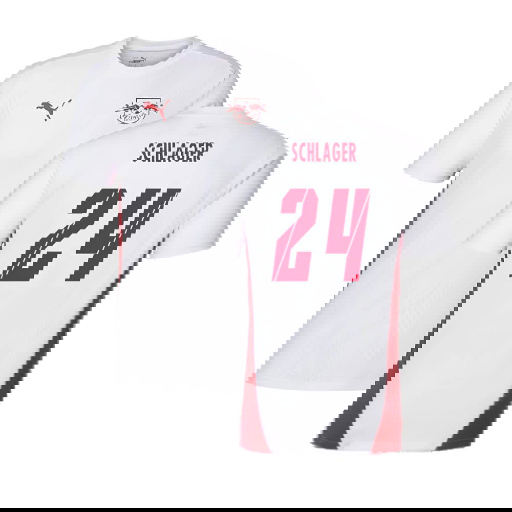 2024-2025 Red Bull Leipzig Training Shirt (White) (Schlager 24)