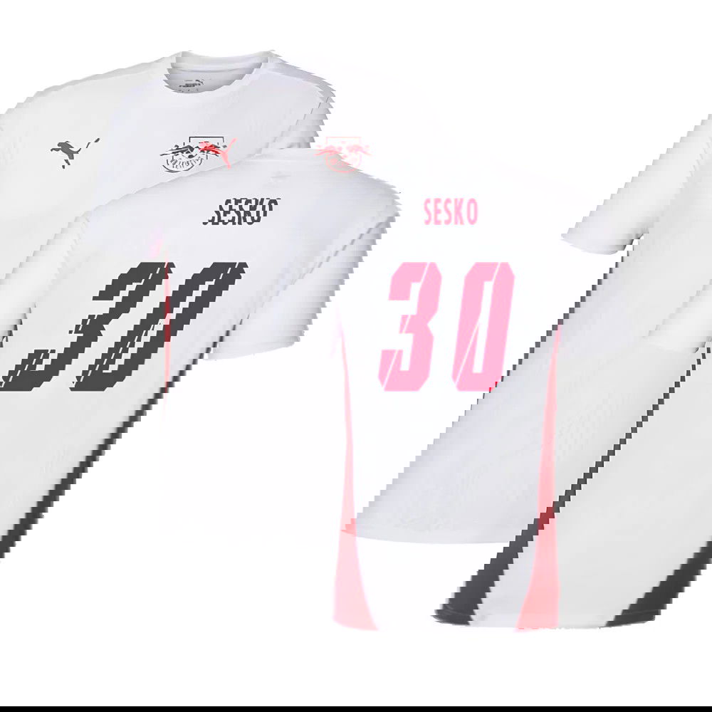 2024-2025 Red Bull Leipzig Training Shirt (White) (Sesko 30)
