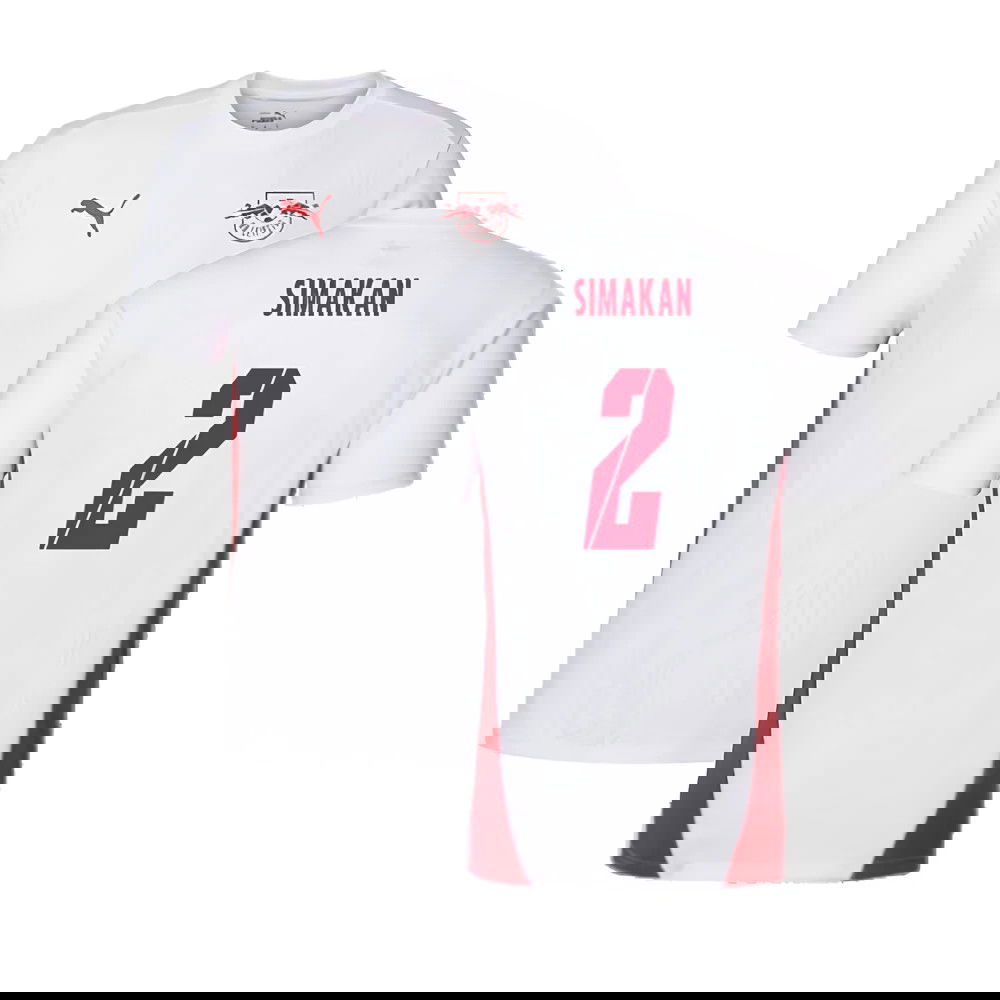 2024-2025 Red Bull Leipzig Training Shirt (White) (Simakan 2)