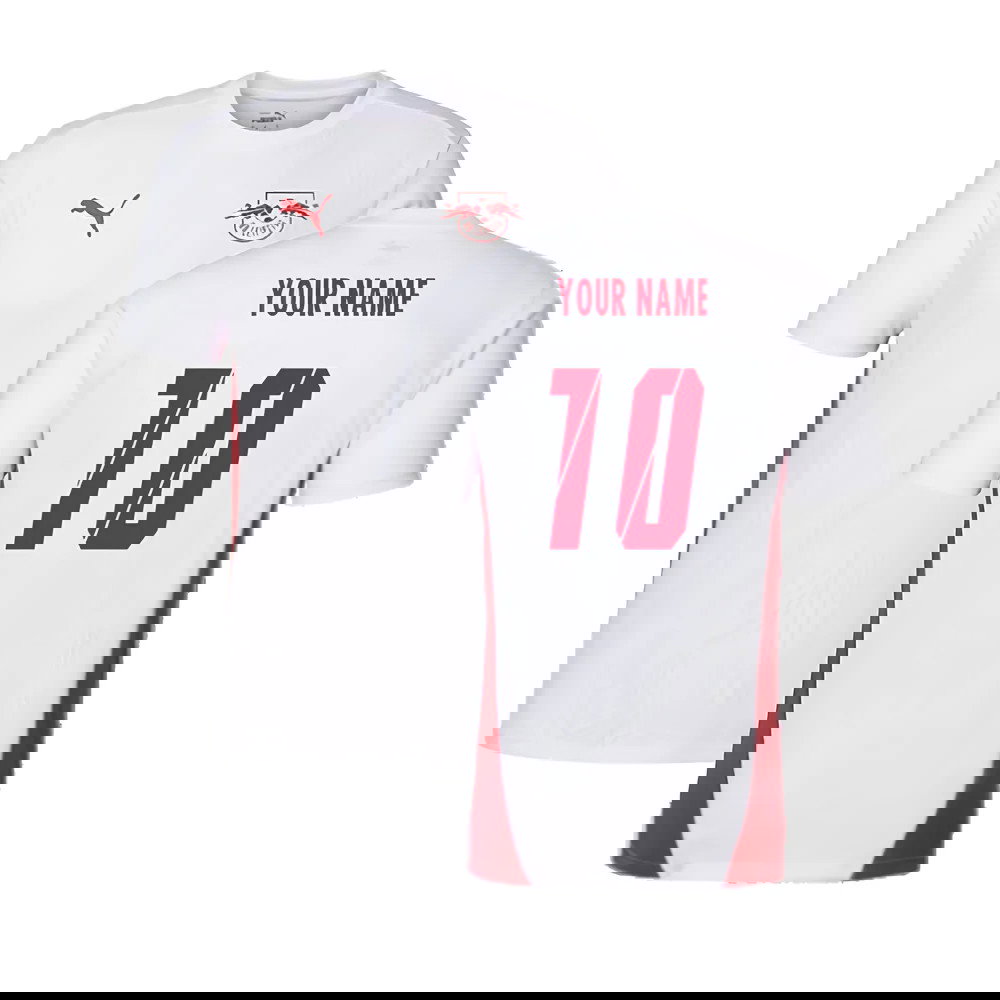 2024-2025 Red Bull Leipzig Training Shirt (White) (Your Name)