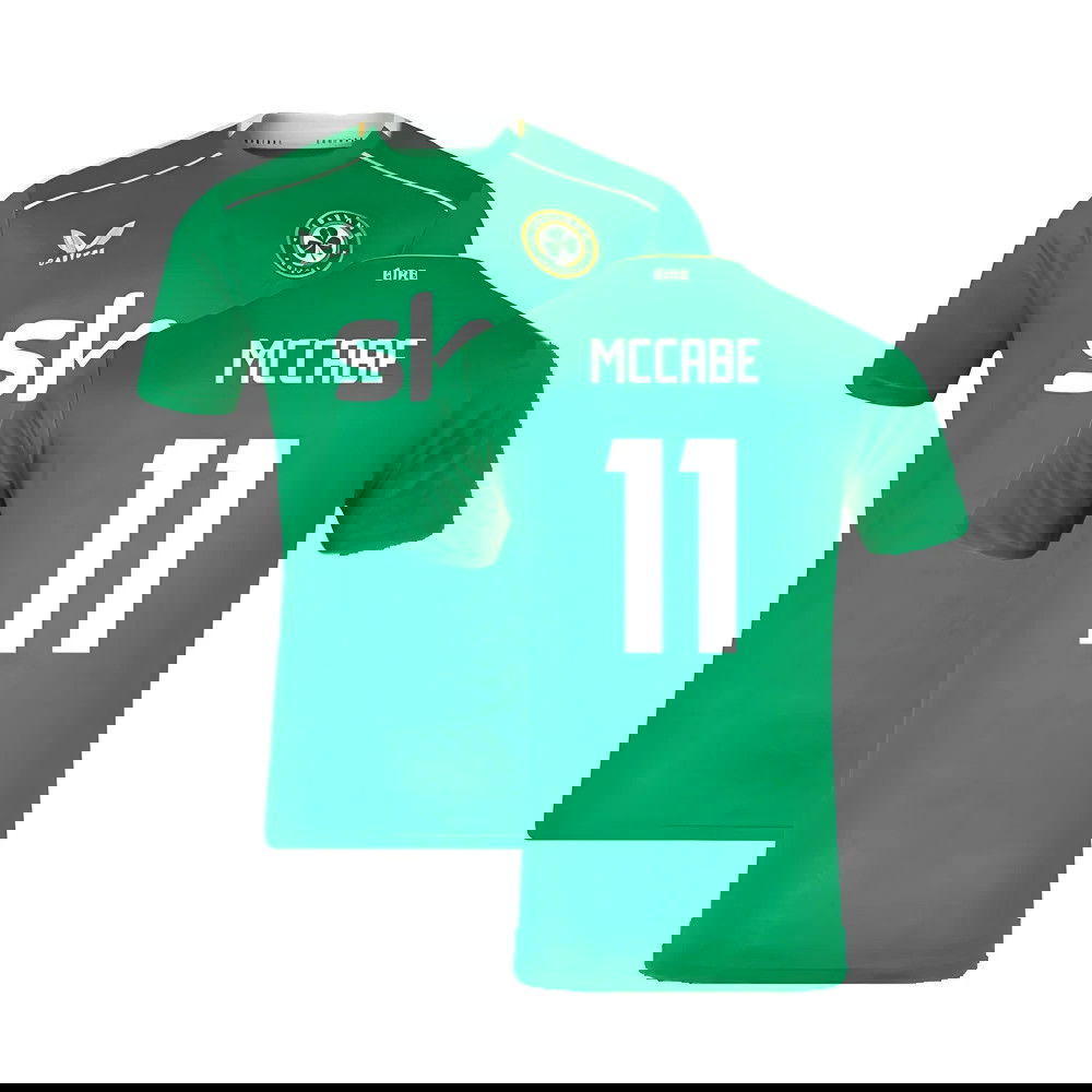 2024-2025 Republic of Ireland Home Shirt (McCabe 11)