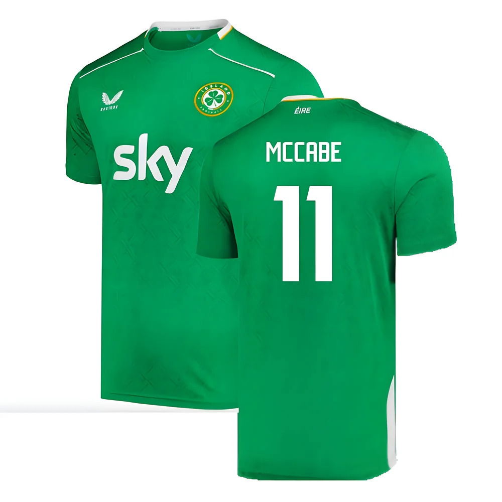 2024-2025 Republic of Ireland Pro Home Shirt (McCabe 11)