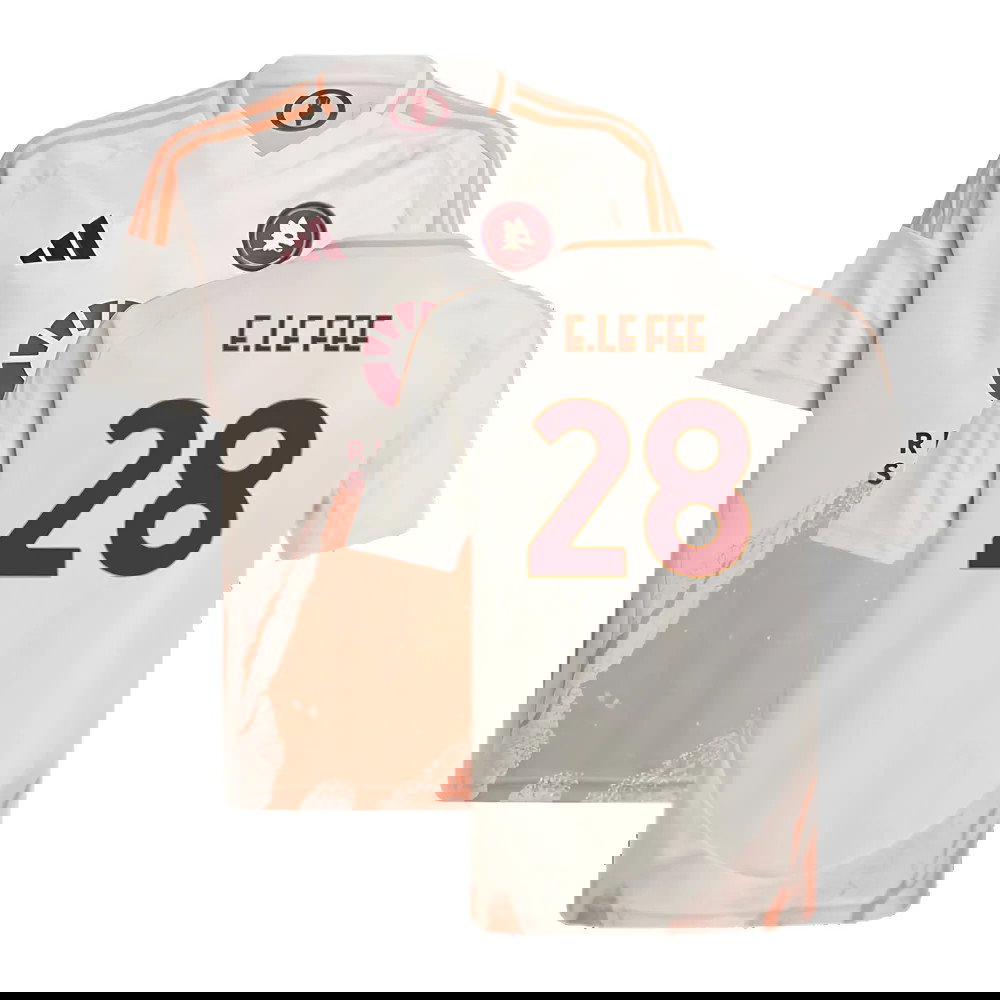 2024-2025 Roma Away Shirt (Kids) (E.Le Fee 28)