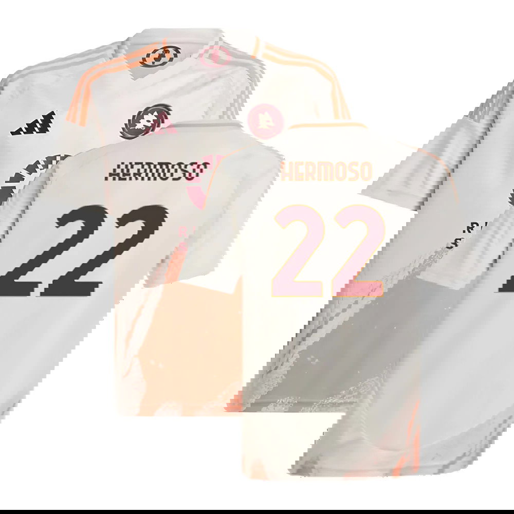 2024-2025 Roma Away Shirt (Kids) (Hermoso 22)